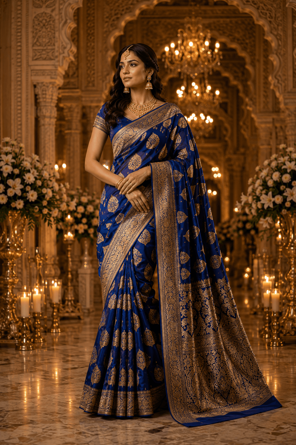 Maroon Velvet Lehenga